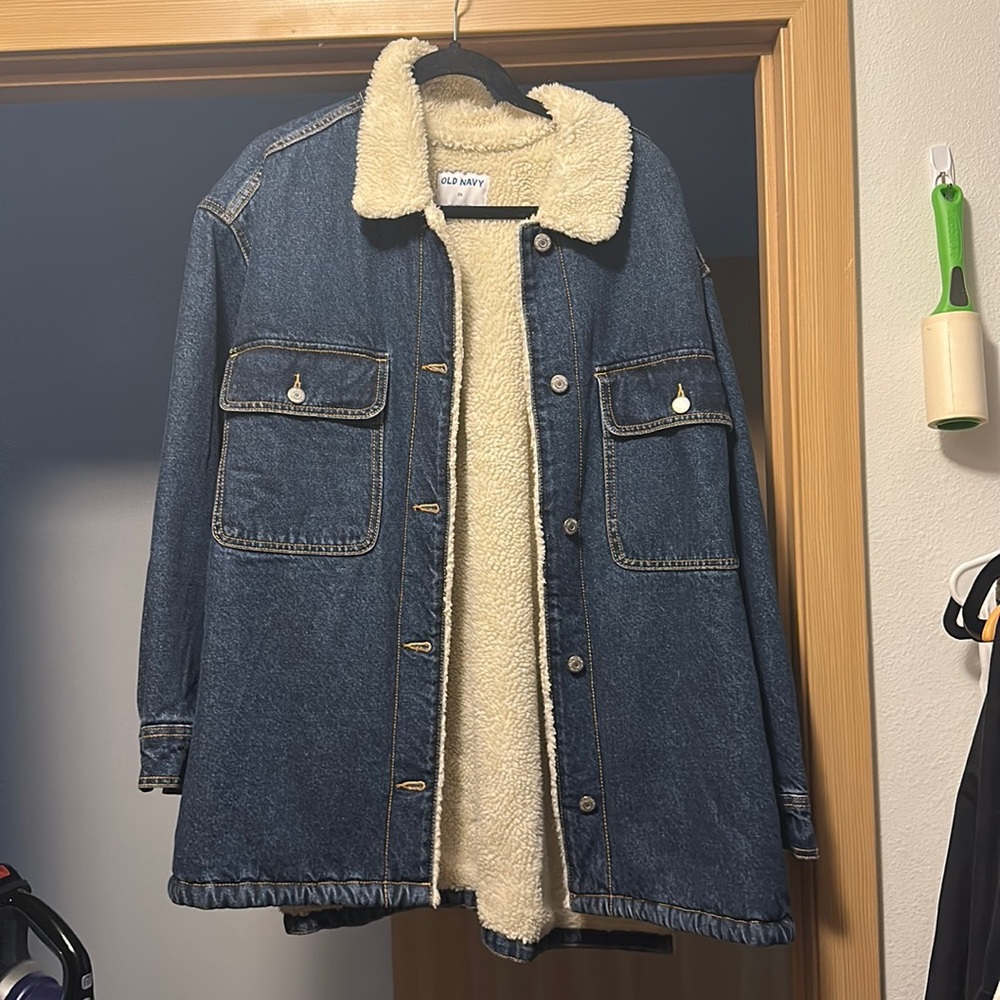 Sherpa lined Jean jacket